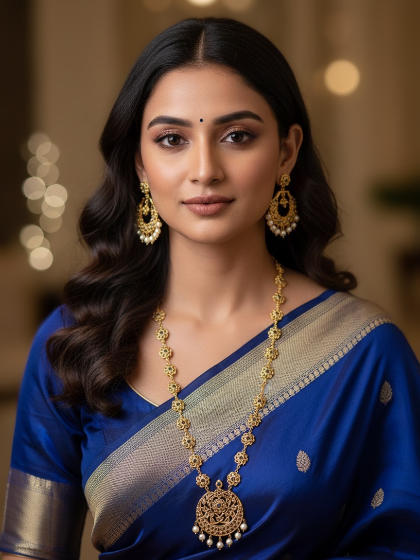 Navya Ranihaar(Golden)