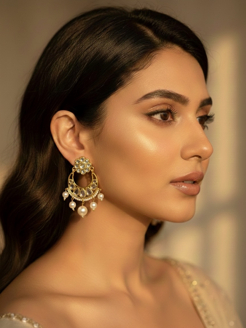 Sarah earrings(white)