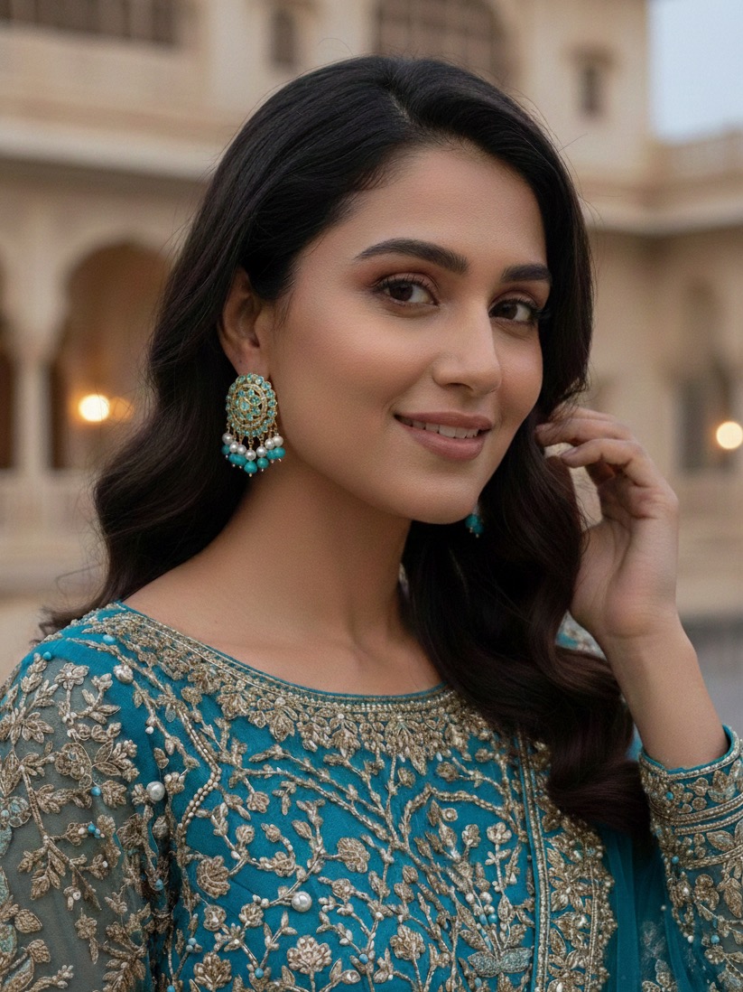 Fiza earrings(Firoza)