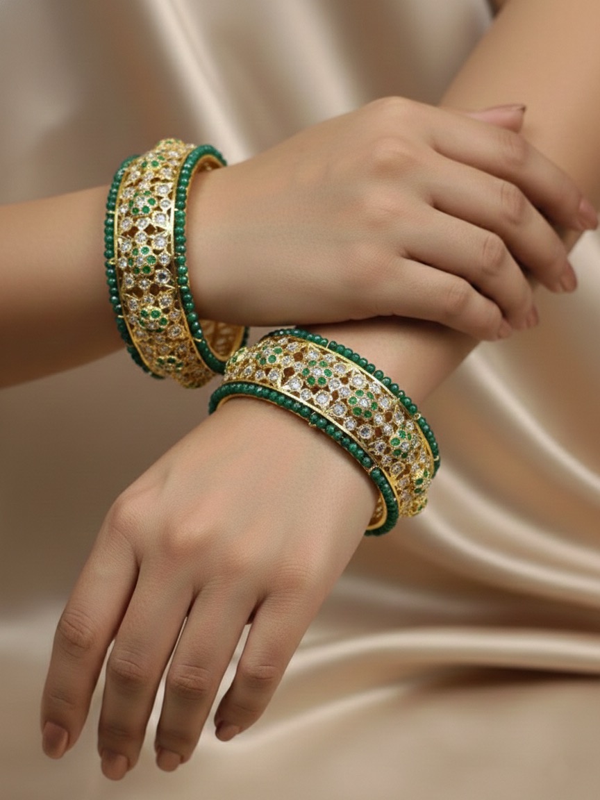 Suhana bangles (green)