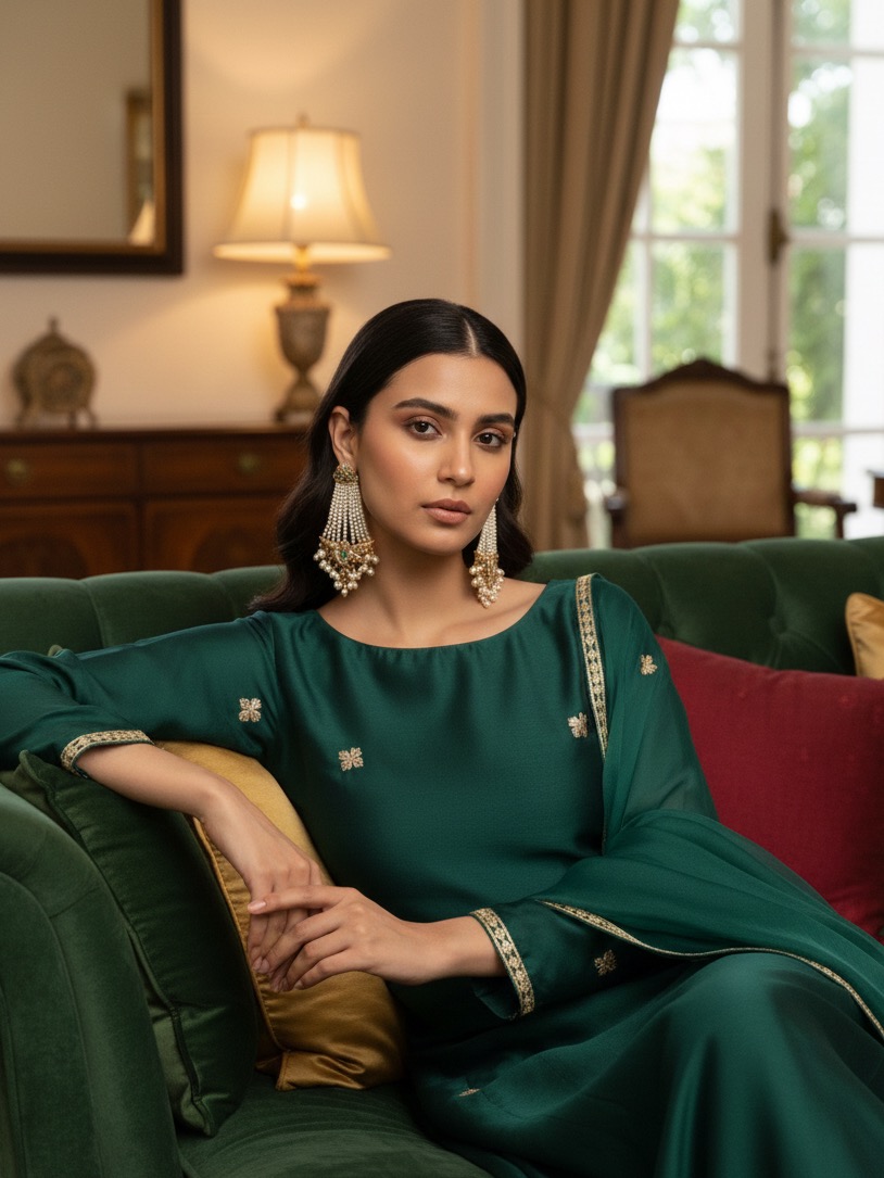 Zoya jhoomer earrings (Multicolour)