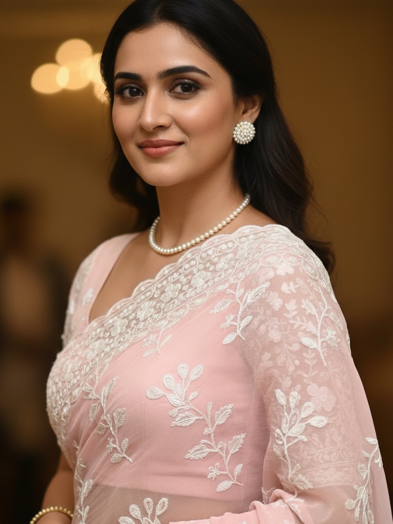 Ileana real pearl necklace set