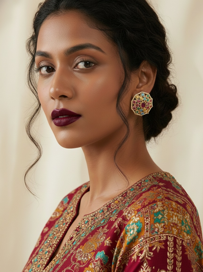 Anita earrings(multicolour)