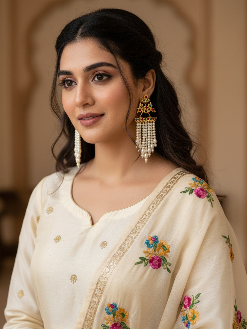 Priya earrings(multicolour)