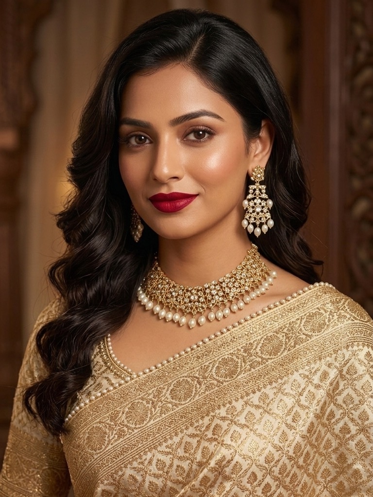 Monazza necklace set (white)