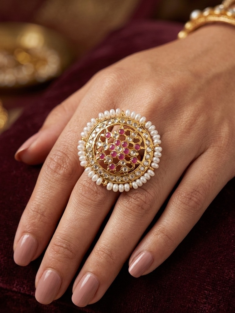 Falak ring (pink)