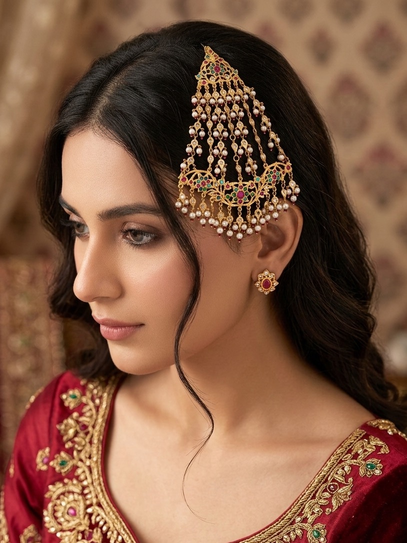 Humaira jhoomer (multicolour)