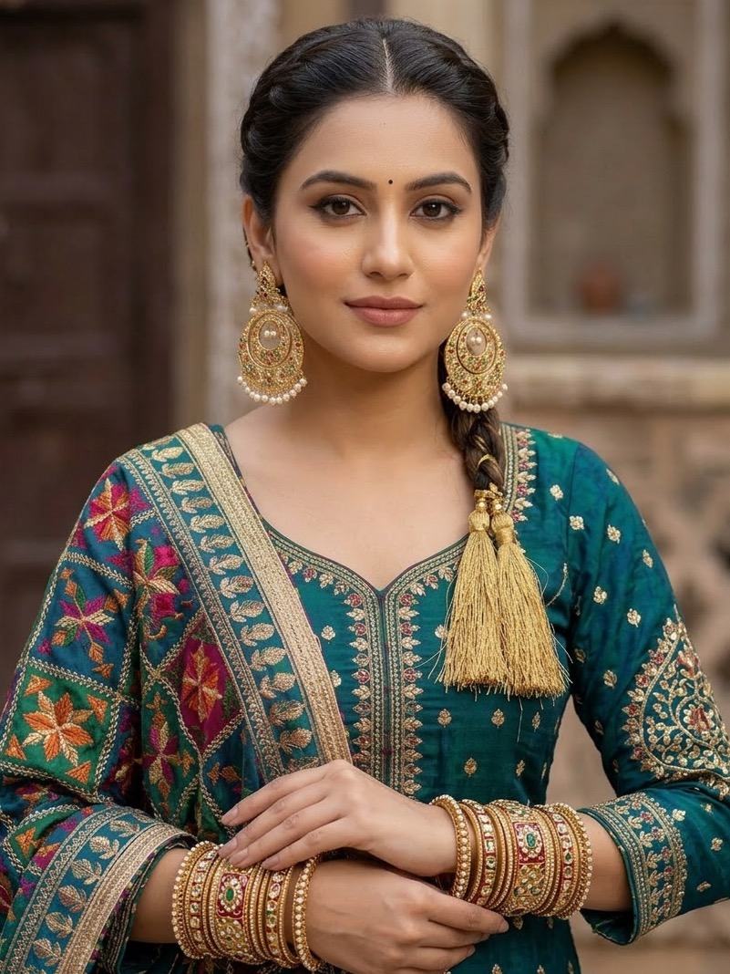 Jasgeet earrings (multicolour)