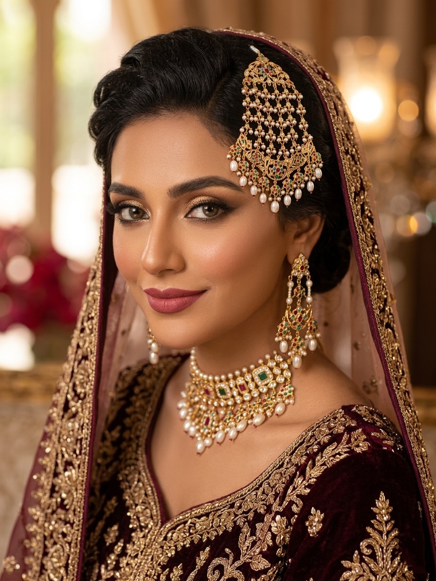 Aima jhoomer(multicolour)