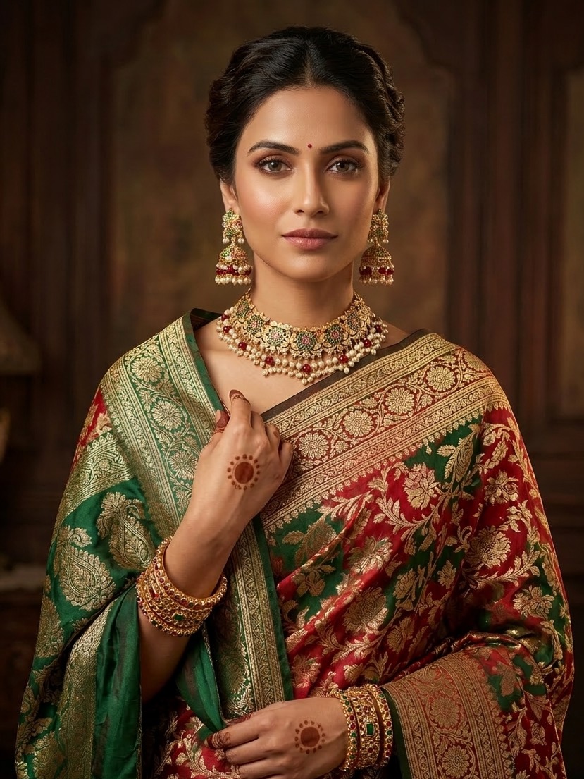 Sandhya necklace set(multicolour)