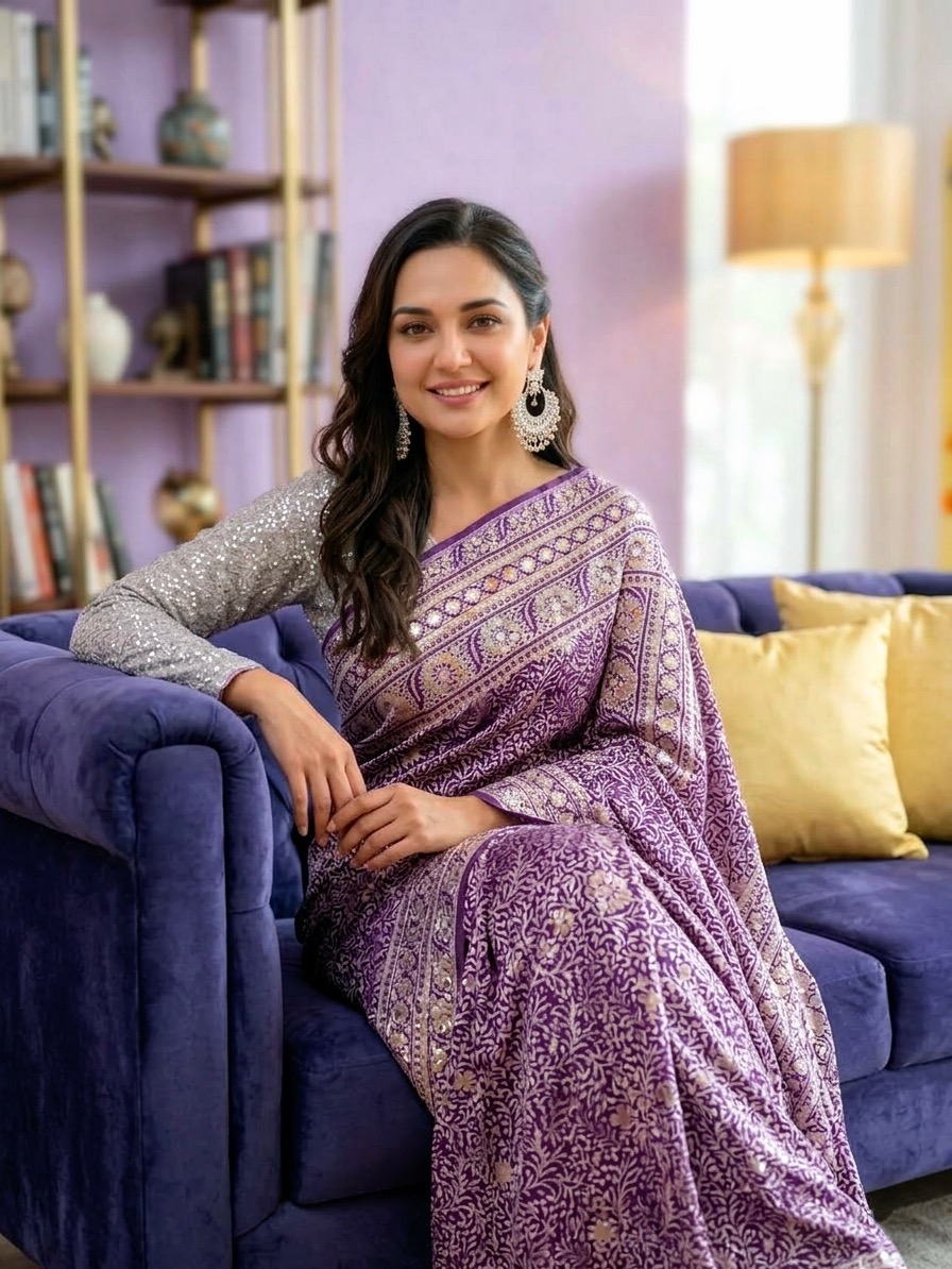 Chandni chandbali (Silver)