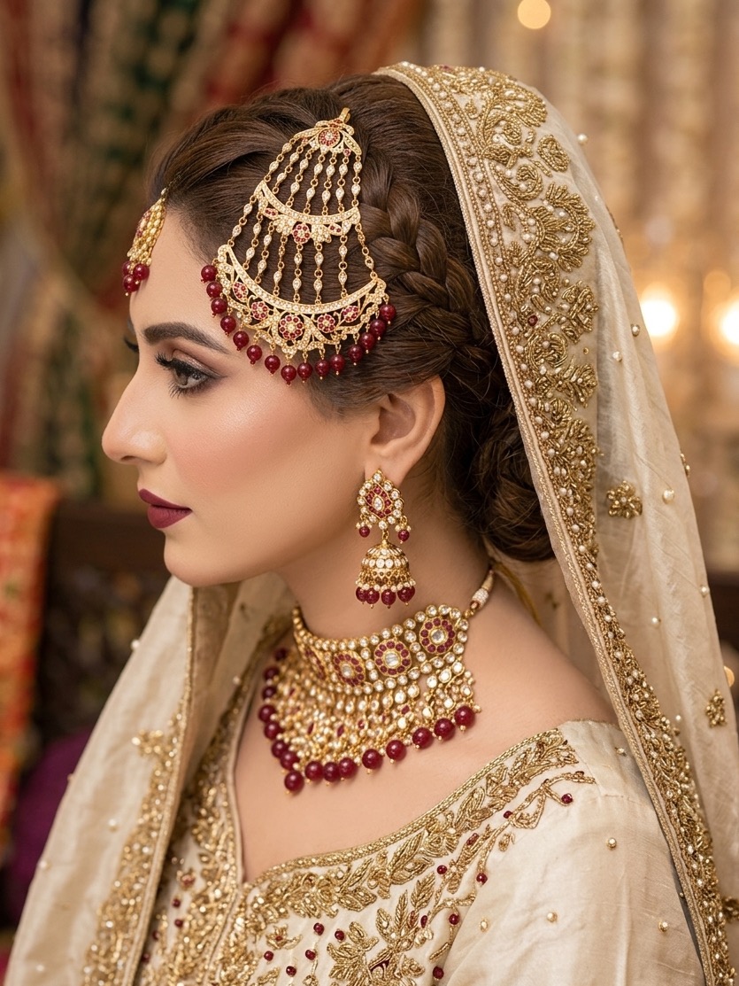 Mehvish Jhoomer(Maroon)