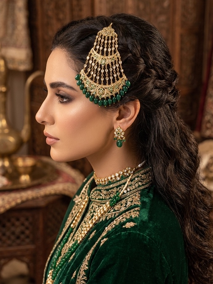 Mehvish Jhoomer(Green)