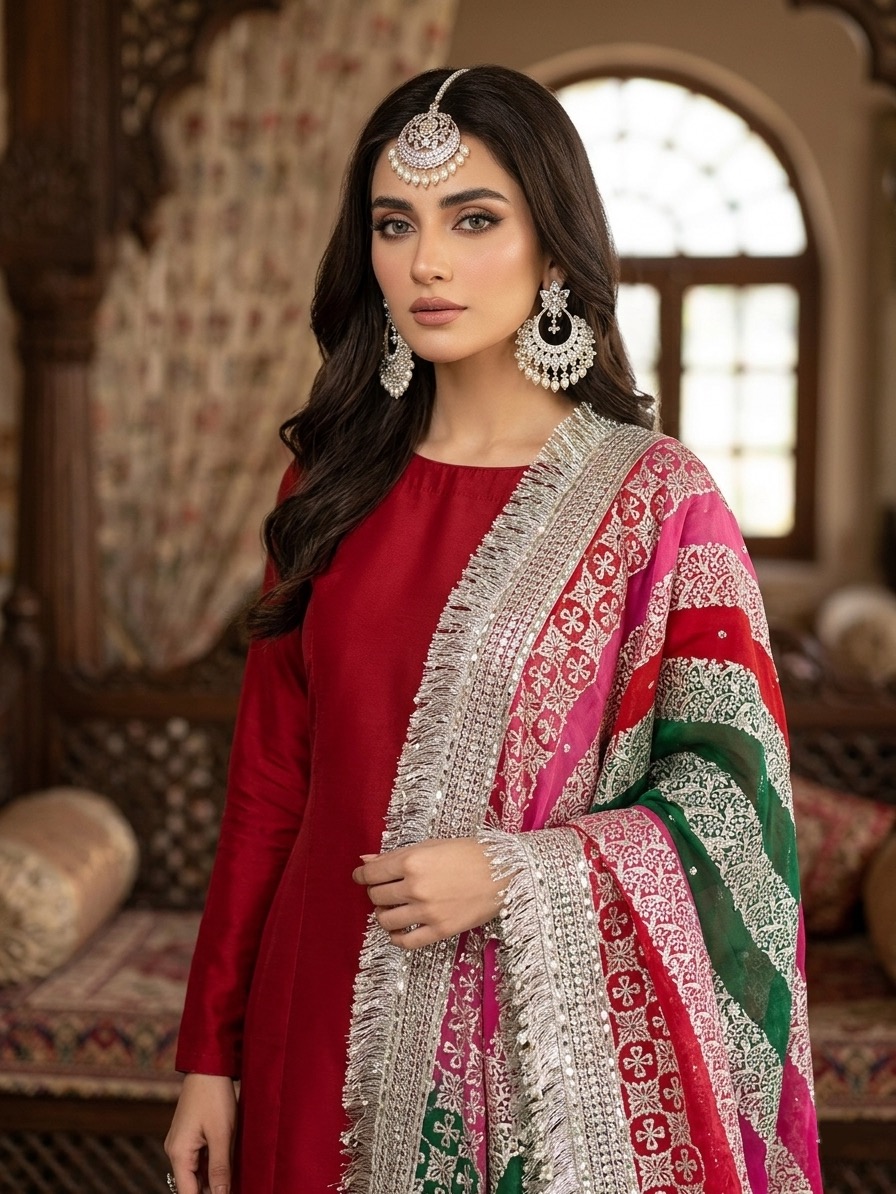 Arshi earrings tika (silver)