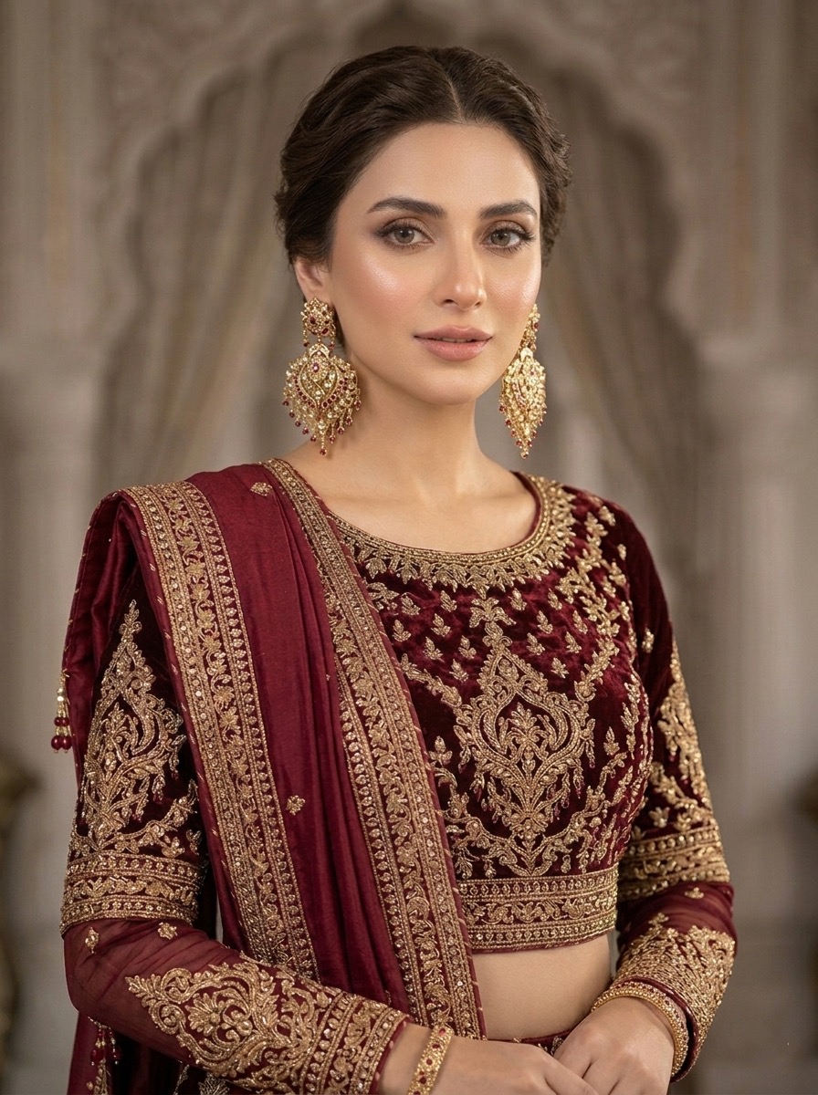 Sadiqa earrings (Pink)