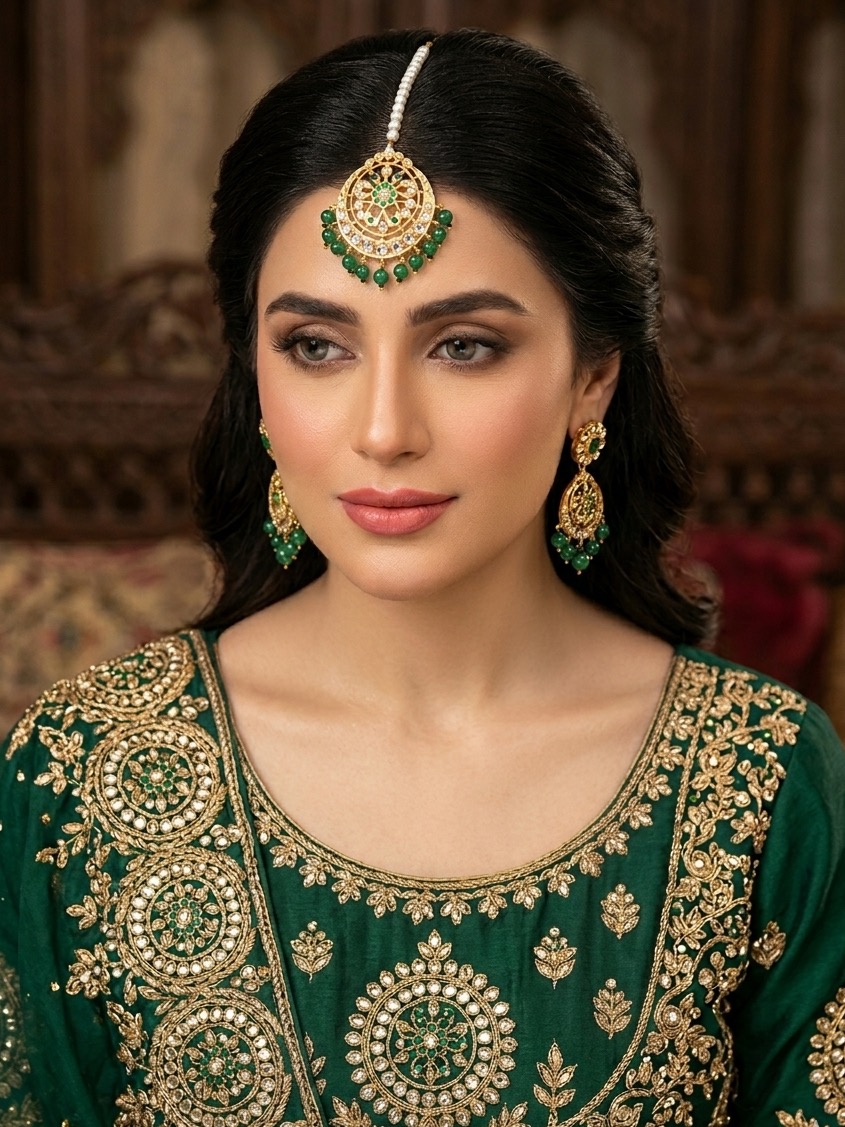 Urooj tika (green)