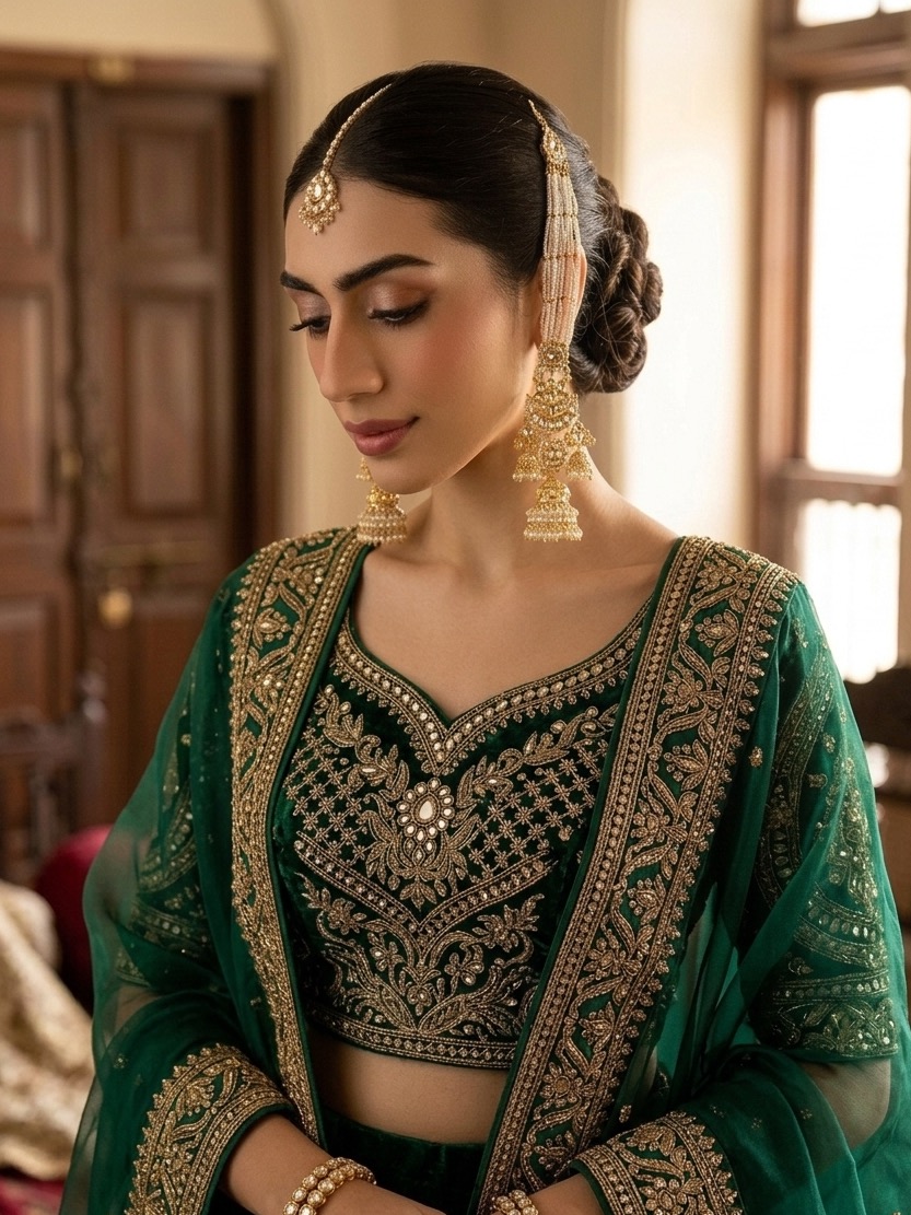 Jabeen earrings with sahara(white)