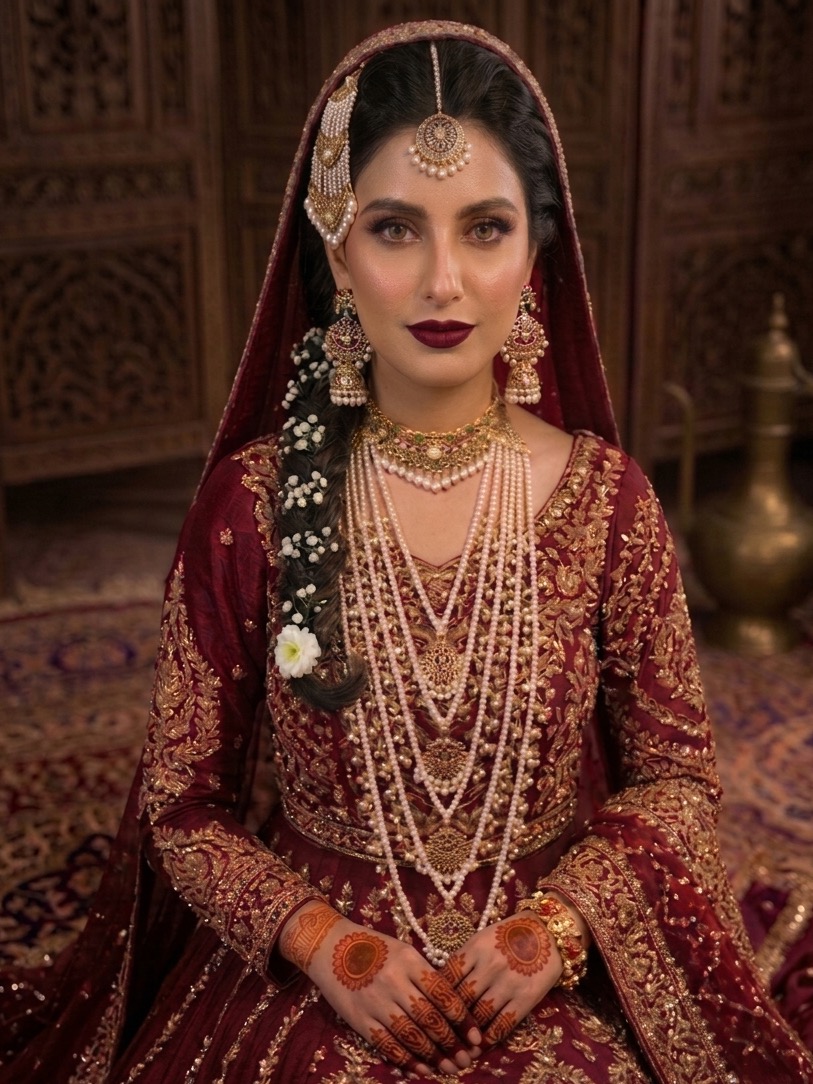 Maaham bridal set(multicolour)